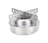 Réchaud de Camping Portable, XiXiRan Brûleur à Alcool Camping, Cuisinière à Alcool Extérieur, Mini Brûleur Spirit, Brûleur à Alcool Fondue, Réchaud à Alcool en Acier, Mini Réchaud Portable pour Poêle