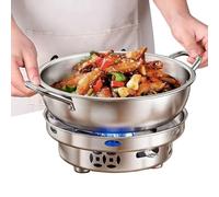 Réchaud de Camping Sac à dos | Ensemble de cuisine portable pour la randonnée - Cuisinière de camping compacte | pour famille amis adultes femmes aventuriers activités de plein air BBQ