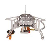 Réchaud de camping touristique, cuisinière à gaz de grande puissance, casseroles, four portable, barbecue pique-nique, fournitures touristiques, loisirs de plein air(3500W B)