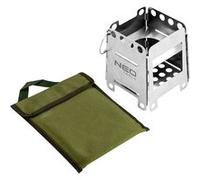 Réchaud de survie - NEO TOOLS - 63-126 - Acier inoxydable - 16 cm de haut - Léger 369 g