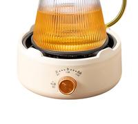 Réchaud électrique - Mini chauffante portable, cafetière à température précise | Réchaud de comptoir peu encombrant, chauffante fiable pour les voyages, l'extérieur, l'appartement et la