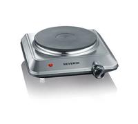 Réchaud Électrique Plaque 1500W de Diamètre 18 cm à Thermostat Réglable