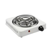 Réchaud électrique portable - AVIZAR - 1500W - Plaque 21 cm - Thermostat 5 niveaux - Blanc