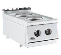 Réchaud Electrique Professionnel 2 ou 4 Plaques Gamme 700 Combisteel
