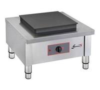 Réchaud Electrique Professionnel 380 V 1 Plaque Carrée 400 x 400 mm