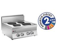 Réchaud Electrique Professionnel 4 plaques électriques Gamme 650