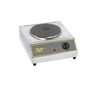 Réchaud électrique professionnel - ROLLER GRILL - 1 feu - Plaque fonte Ø230 mm - 2 kW - Inox