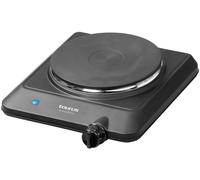 Taurus Volcano uno - Table de cuisson électrique portable 1500W, Diamètre de 18 cm, Température réglable, 9 niveaux, 24.5x28x8.5cm, Noir