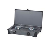 Réchaud gaz Bondy 2Z - ENDERS BY FAVEX - Réchaud de camping Compact avec couvercle - 2 flammes x 2300 W - Camping, van et plein air