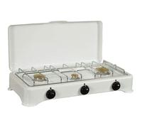 Réchaud Gaz - KITCHEN CHEF PROFESSIONAL - 5327C - Blanc - Brûleur en laiton - Usage occasionnel