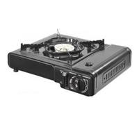 Kitchen Chef Réchaud à gaz nomade KSFREE500 1 feu 2200 W, double sécurité, amovible, noir