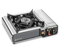 Réchaud gaz piezo en acier inox avec housse Kemper 104987ss