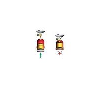 Rechaud gaz piezo KEMPER+ 4 Cartouches Rechaud a gaz coque ABS - Rechaud camping pour cartouche gaz 190g