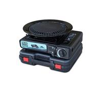 Réchaud gaz portable 2200W Allumage Piezo Plaque grill Mallette