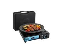 Réchaud gaz portable 2200W Allumage Piezo Plaque grill Mallette