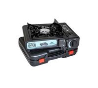 Réchaud gaz portable 2200W Camping Randonnée Chantier Cartouche gaz Camping Allumage Piezo Mallette