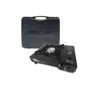 Réchaud gaz portable - ALPENTECH - 2200W - Allumage Piézo - Autonomie 2h - Noir