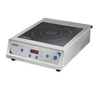 Réchaud induction - Casselin - Digital - Acier inoxydable - 3,5 kW - 10 niveaux de puissance