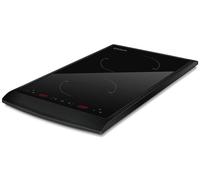 WHITE AND BROWN - Plaque induction - verticale - 2 foyers - 3500W - Darkfire double