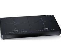 Severin - Plaque de cuisson induction 2 zones Ø22 cm - Vitrocéramique mate - Écran tactile