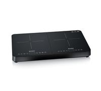 Severin - Plaque de cuisson induction 2 zones Ø22 cm - Vitrocéramique mate - Écran tactile