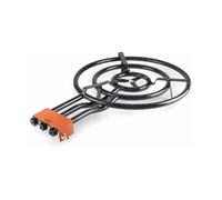 Réchaud Paellero Gaz Butane - Lacor - 30-50-70 cm - 3 Brûleurs - Compatible Propane - Pour Poêles 38 à 90 cm