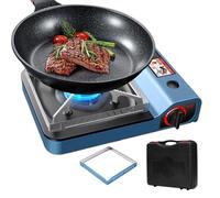 Réchaud Portable | Brûleur de Cuisson pour Grillades,Brûleur Léger à Chauffe Rapide pour Randonnée, Voyage, Cuisine, Maison, Jardin et Barbecue