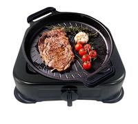 Réchaud Portable, Brûleur Unique Grill Portable pour Extérieur, Équipement Léger pour Cuisine Nomade Voyage Randonnée Pique-nique Barbecue Jardin, Idéal pour Camping Car Tente Fêtes en Extérieur
