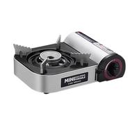 Réchaud portable de camping - Brûleur de camping portable - Grille antidérapante pour survie, cuisson en plein air, randonnée, sac à dos dans le jardin