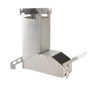 Réchaud Rocket pour Cuisiner, Poêle à Bois Portable | Réchaud Campe en Acier Inoxydable pour Cuisine Extérieure | Sac de Transport Inclus, Feux à Charbon Brûleur à Bois pour Sac à Dos avec Extérieur