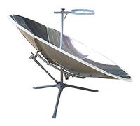 Réchaud solaire parabolique, barbecue solaire concentré pour camping et randonnée, design à double tube pour 4 à 6 personnes