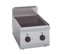 Réchaud vitrocéramique - 2 foyers - 4,3 kW - L 400 x P 600 mm - Bartscher