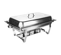 Réchauffeur alimentaire isolé à double compartiment avec couvercle à charnière pour une ouverture et une fermeture sans effort.