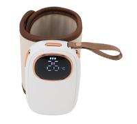 Réchauffeur de Biberon Portable, Chauffage Rapide à Preuves de Fuite de la Température de Nuit Afficher la Température Constante de Bouteille Portable pour Toutes les Bouteilles