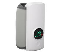Réchauffeur de Bouteille Portable pour le Voyage, Chauffage Rapide de 2 à 5 Minutes pour le Lait Maternel, Chargement de Lait Portable à Charge Rapide avec une Batterie de 6000mAh