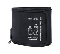 Réchauffeur de bouteille pour le lait maternel - chauffage pour bébé USB, réchauffeur de bouteille double | Contrôleur temporaire précis, fonction de pot alimentaire portable pour le chauffage rapide