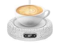 Réchauffeur De Café,60W Appareil de Chauffage Électrique pour Bougie, Tasse et Aliments,Réchauffeur De Café | pour Salon Chambre Bureau Cuisine Bar Table Bureau Thé Lait Chocolat Chaud Cadeau