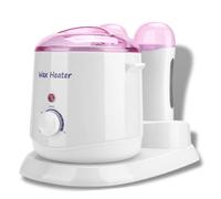 Réchauffeur de cire, 3-en-1 800 ml réglable réchauffeur de cire réchauffeur corps épilation machine pour femmes et hommes usage domestique(UE)