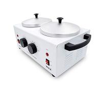Réchauffeur de cire à double pot, Réchauffeur de cire de beauté SPA, équipement de salon professionnel, température ajustable, 1000CC