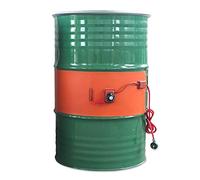 Réchauffeur de fût d'huile en métal au Silicium, réservoir de gaz avec Bouton réglable/Thermostat numérique, Bande chauffante isolée 220 V/110 V, 150 L, 1 520 x 250 cm, 1 700 W, Bouton