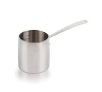 Réchauffeur de Lait et de Beurre, Cafetière Turque, Triple Plaque de Fusion en Acier Inoxydable Avec Trous Gradués Précis, pour Cuisinières à Induction, à Gaz Ou électriques(700ML)