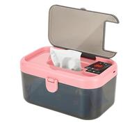 Réchauffeur De Lingette Humide Pour Bébé - Dispensateur De Voyage Portable Avec Des Lumières LED Pour Le Camping, Voyages Sur La Route Par Charge USB, Fournitures Pour Bébés Pour Le Voyage En Voiture,