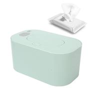 Réchauffeur de lingettes humides, réchauffeur de lingettes à température constante 24H, boîte de chauffage de machine humide domestique portable, température constante pour la (Verte)