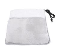 Réchauffeur de pieds USB sous le bureau, réchauffeur de pieds électriques portable avec de flanelle douce et chauffage rapide des pieds USB pour voyages de bureau à domicile