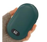 Réchauffeur De Poche Électrique - Pack Chauffant Réutilisable USB, Mini Chargeur De Banque d'alimentation Portable, Température des Sports De Plein Air d'hiver, Gadgets Chauds Instantanés Double Face