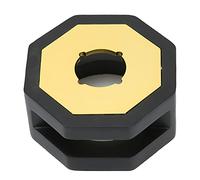 Réchauffeur de poêle à cachets en cire rétro, outil de fusion de cire pour enveloppes et invitations, fourneau octogonal avec conception résistante au vent pour le scellement des p (Four à huit faces