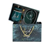 Réchauffeur de tasses à café, chauffe-café électrique - tasses de chauffage de café intelligentes de tasses de chauffage USB, tasses de couverture, bouteilles d'eau en verre,