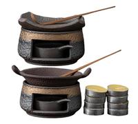 Réchauffeur De Théière En Céramique, Chauffe-bougie, Matériau En Céramique, Décor De Table De Diffuseur D'huile, Ornement De Maison D'aromathérapie, Caractéristique De Conception Élégante, Pour La Méd