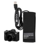 Réchauffeur d'objectif - Réfuier d'objectif de caméra portable, réchauffeur de lentilles anti-condensation pour reflex numérique | Bande de chauffage du radiateur USB Rosée, poche de chauffage d'objec