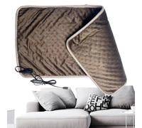 Réchauffeur électrique USB - Coussin chauffant confortable de 61 x 30,5 cm, trois niveaux de température, tapis chauffant doux et lavable avec câble long | Chauffe-mains et corps personnel pour bureau